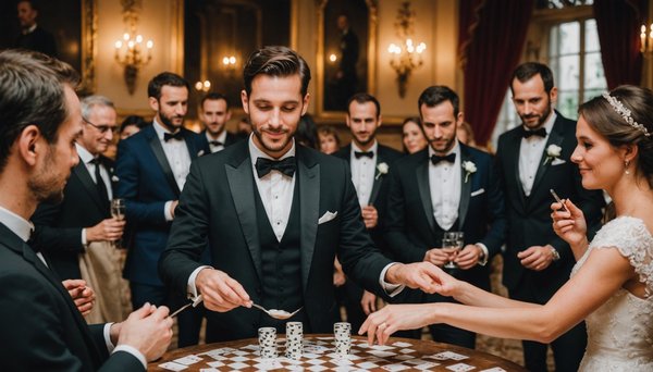 Magicien pour mariages parisiens : un moment inoubliable pour vos invités